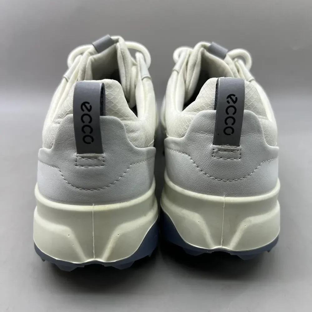 ECCO Biom G5 Gore-Tex Golf Shoes Women Size 7.5 White Comfort Spiked Sneakers
